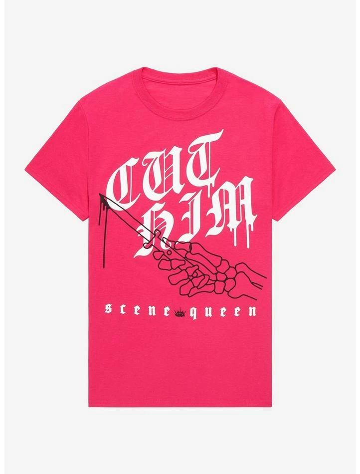 Outlet ๐งจ Scene Queen Cut Him Boyfriend Fit ๐ง Girls T-Shirt โ 3 Outlet ๐งจ Scene Queen Cut Him Boyfriend Fit ๐ง Girls T-Shirt โ