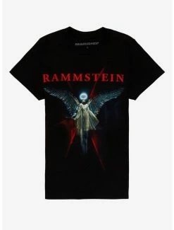 Top 10 🧨 Rammstein Angel Boyfriend Fit 👧 Girls T-Shirt ⭐
