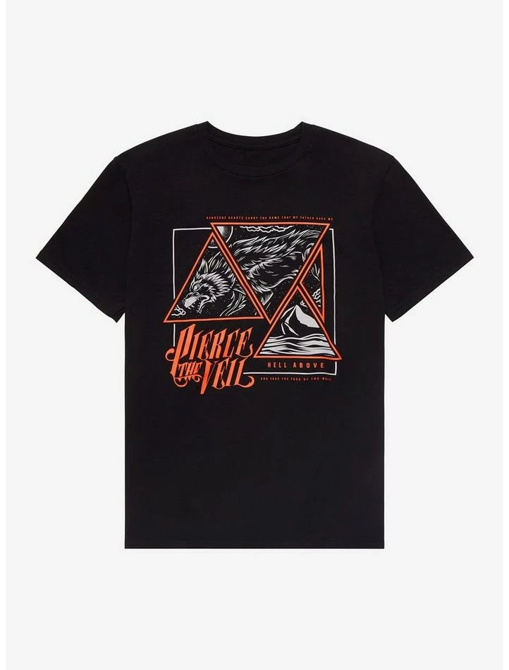 Promo ๐ Piece The Veil Hell Above T-Shirt ๐ 3 Promo ๐ Piece The Veil Hell Above T-Shirt ๐