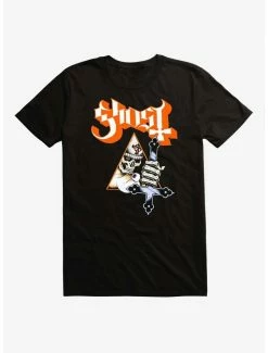 Promo ❤️ Ghost A Clockwork Crucifix T-Shirt ✔️