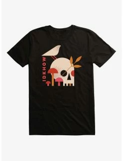 Cheap ✔️ I Don't Know How But They Found Me Mushroom Skull T-Shirt ✔️