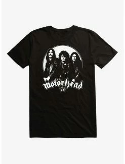 Coupon 💯 Motorhead Band Photo '79 T-Shirt 🔔