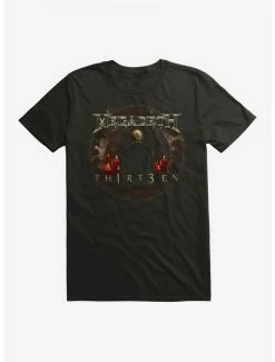 Promo ✔️ Megadeth Thirt3en T-Shirt 🧨