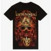 Best reviews of 😀 Lamb Of God Skull Stained Glass Boyfriend Fit 👧 Girls T-Shirt 👍 -Cheap Music Tees Store 19211630 hi