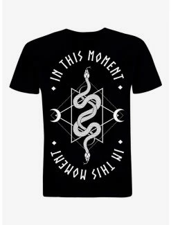 Flash Sale 😉 In This Moment Serpent Boyfriend Fit 👧 Girls T-Shirt 🎁