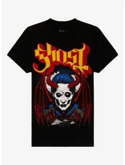 Deals 👏 Ghost Cardinal Copia Demon Boyfriend Fit 👧 Girls T-Shirt ⌛
