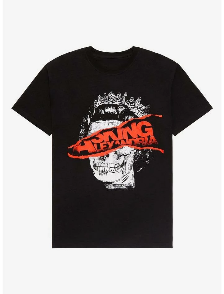 Promo ✔️ Asking Alexandria Skull Logo T-Shirt ✔️ 3 Promo ✔️ Asking Alexandria Skull Logo T-Shirt ✔️