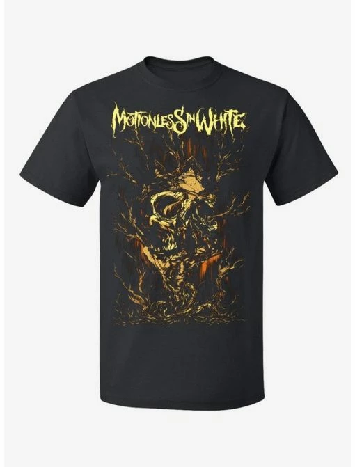 Cheap ๐ Motionless In White Skull Tree T-Shirt โ 2 Cheap ๐ Motionless In White Skull Tree T-Shirt โ -Cheap Music Tees Store 19251644 hi
