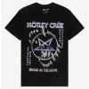 Promo 🔔 Motley Crue Shout At The Devil Kanji Boyfriend Fit 👧 Girls T-Shirt ✨ -Cheap Music Tees Store 19334008 hi