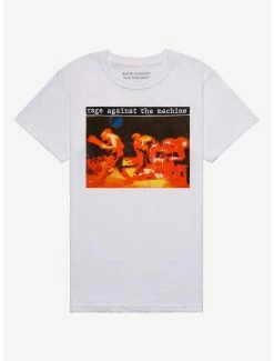 Cheapest 😉 Rage Against The Machine Live Boyfriend Fit 👧 Girls T-Shirt 🔔