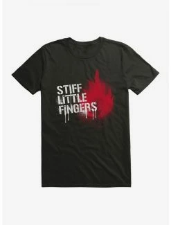 Top 10 😀 Stiff Little Fingers Inflammable Material T-Shirt 🌟
