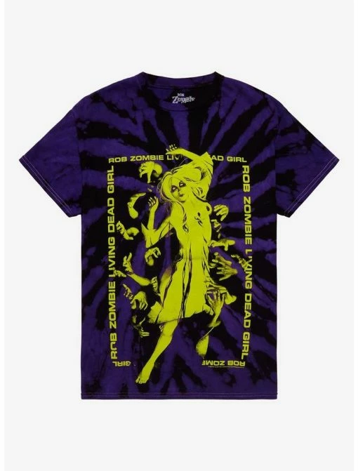 Promo โจ Rob Zombie Living Dead Girl Tie-Dye ๐ง Girls T-Shirt ๐ฏ 7 Promo โจ Rob Zombie Living Dead Girl Tie-Dye ๐ง Girls T-Shirt ๐ฏ -Cheap Music Tees Store 19437639 hi