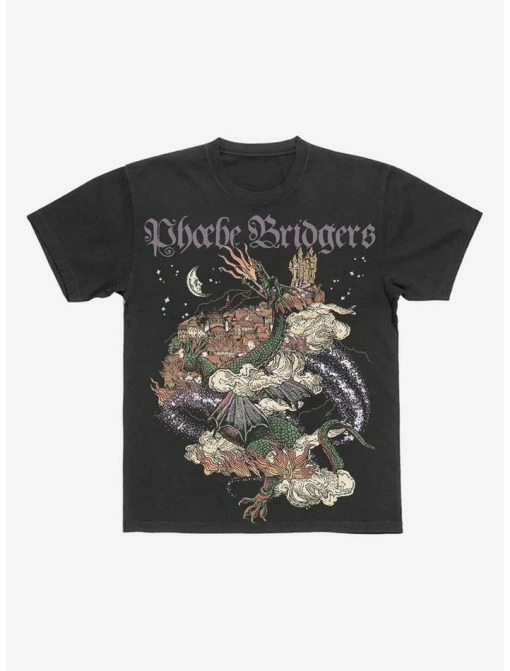 Wholesale 🤩 Phoebe Bridgers Dragon T-Shirt ✨ -Cheap Music Tees Store 19444020 hi
