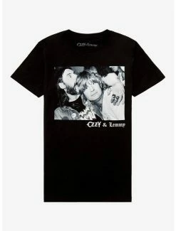 Discount 🔔 Ozzy Osbourne & Lemmy Kilmister T-Shirt 💯