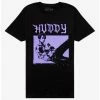 Coupon 🤩 Huddy Purple Portrait T-Shirt ⌛ -Cheap Music Tees Store 19444482 hi