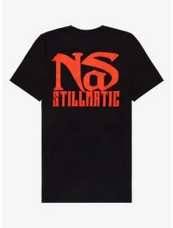 Deals 🎁 Nas One Mic Boyfriend Fit 👧 Girls T-Shirt 💯 -Cheap Music Tees Store 19463588 av1