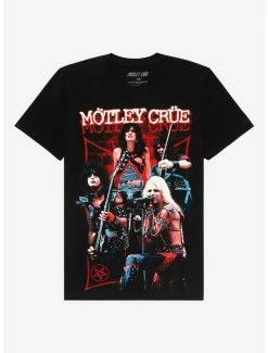 Brand new 😉 Motley Crue Shout At The Devil Group Photo T-Shirt 🌟