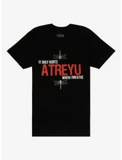 Best reviews of 🔥 Atreyu It Only Hurts When I Breathe T-Shirt 👍