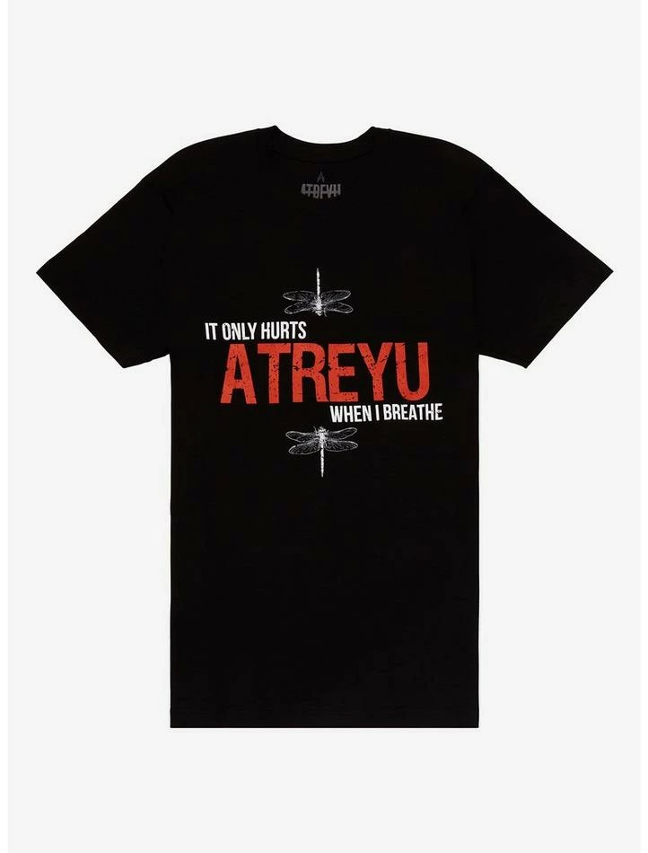 Best reviews of ๐ฅ Atreyu It Only Hurts When I Breathe T-Shirt ๐ 3 Best reviews of ๐ฅ Atreyu It Only Hurts When I Breathe T-Shirt ๐