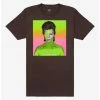 Cheap ⌛ David Bowie Aladdin Sane Neon Album Cover T-Shirt 😍
