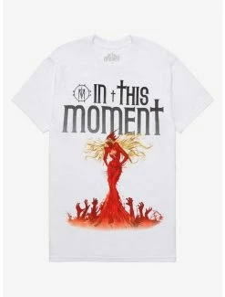Flash Sale 🤩 In This Moment Blood Sketch Boyfriend Fit 👧 Girls T-Shirt 🛒