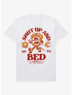 Best Pirce 🎁 Panic! At The Disco Shut Up & Go To Bed T-Shirt 🎉
