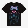 Coupon ⭐ Ghost Papa Emeritus II Ombre Boyfriend Fit 👧 Girls T-Shirt ✨ -Cheap Music Tees Store 19675477 hi