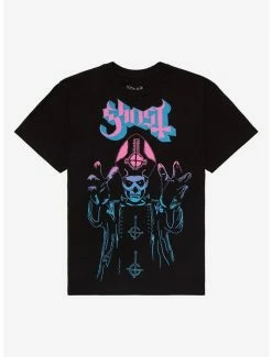 Coupon ⭐ Ghost Papa Emeritus II Ombre Boyfriend Fit 👧 Girls T-Shirt ✨