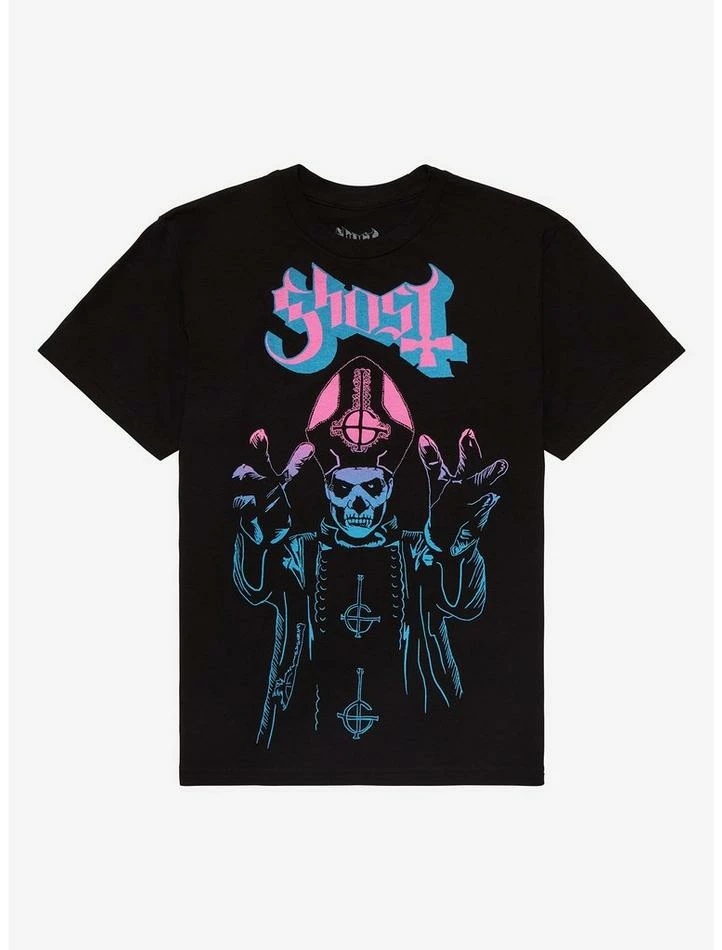 Coupon ⭐ Ghost Papa Emeritus II Ombre Boyfriend Fit 👧 Girls T-Shirt ✨ 3 Coupon ⭐ Ghost Papa Emeritus II Ombre Boyfriend Fit 👧 Girls T-Shirt ✨
