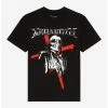 Best Pirce 🌟 Megadeth Vic Rattlehead Cross Boyfriend Fit 👧 Girls T-Shirt 🤩 -Cheap Music Tees Store 19676811 hi