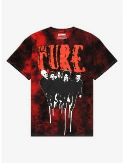 Discount 🎉 The Cure Group Shot Tie-Dye T-Shirt 😍