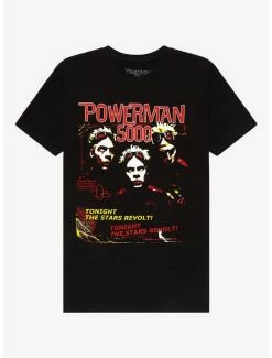 Cheapest 🎉 Powerman 5000 Tonight The Stars Revolt T-Shirt 🤩