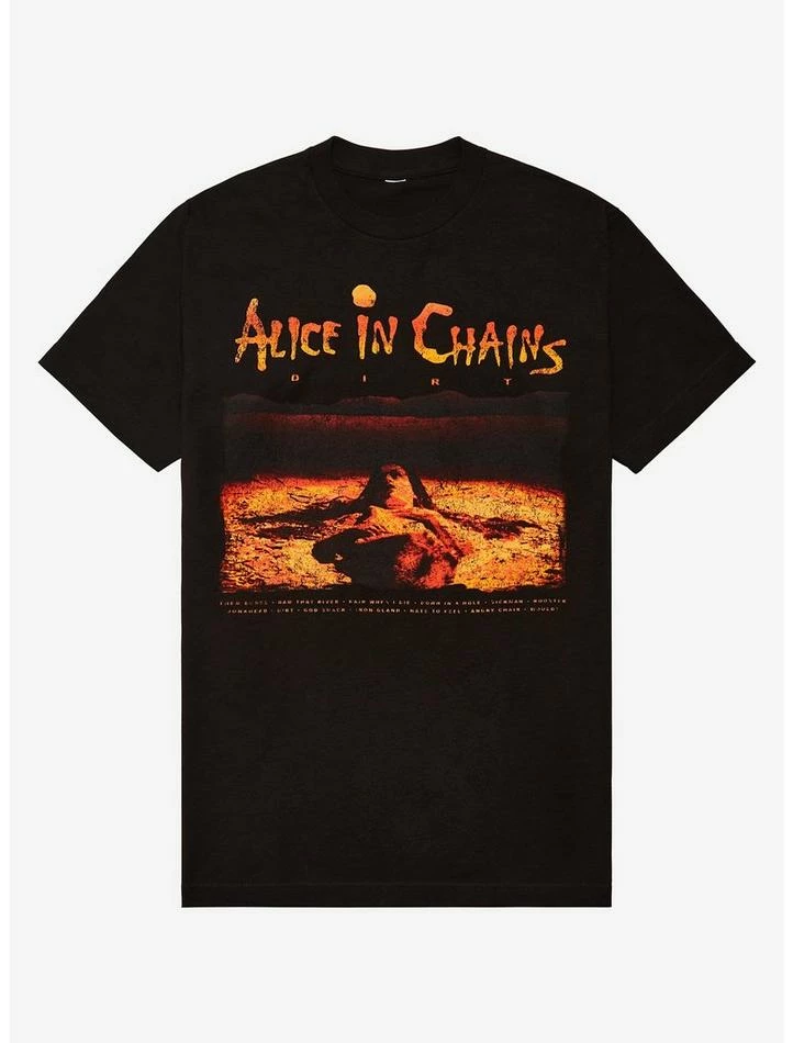 Budget ❤️ Alice In Chains Dirt Tracklist T-Shirt 😀 3 Budget ❤️ Alice In Chains Dirt Tracklist T-Shirt 😀
