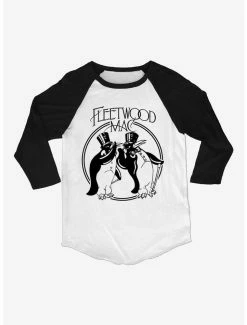 Hot Sale 🌟 Fleetwood Mac Penguins Raglan T-Shirt 👍