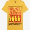 Best deal 🌟 Red Hot Chili Peppers Oakland Arena Concert Boyfriend Fit 👧 Girls T-Shirt 🛒