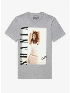 Coupon ❤️ Shania Twain Up! Album Cover Boyfriend Fit 👧 Girls T-Shirt 😀