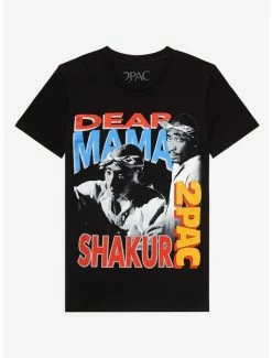Cheapest ⌛ Tupac Dear Mama Boyfriend Fit 👧 Girls T-Shirt 🔥