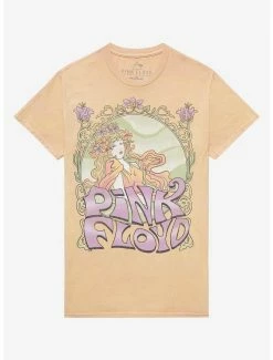 Brand new 🎁 Pink Floyd Flower Maiden Boyfriend Fit 👧 Girls T-Shirt 👍
