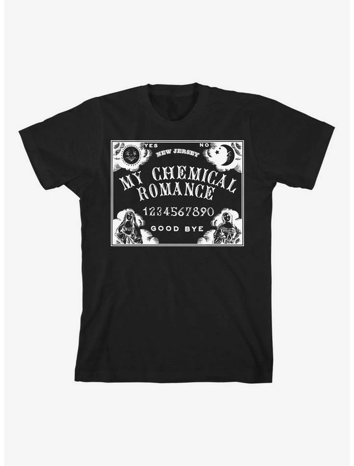 Flash Sale ๐ My Chemical Romance Spirit Board Boyfriend Fit ๐ง Girls T-Shirt ๐งจ 3 Flash Sale ๐ My Chemical Romance Spirit Board Boyfriend Fit ๐ง Girls T-Shirt ๐งจ