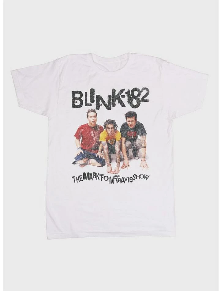 Best deal ๐ Blink-182 The Mark Tom And Travis Show T-Shirt โญ 3 Best deal ๐ Blink-182 The Mark Tom And Travis Show T-Shirt โญ