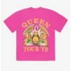 Flash Sale 💯 Queen Tour '75 Boyfriend Fit 👧 Girls T-Shirt 🎁 -Cheap Music Tees Store 19818140 hi