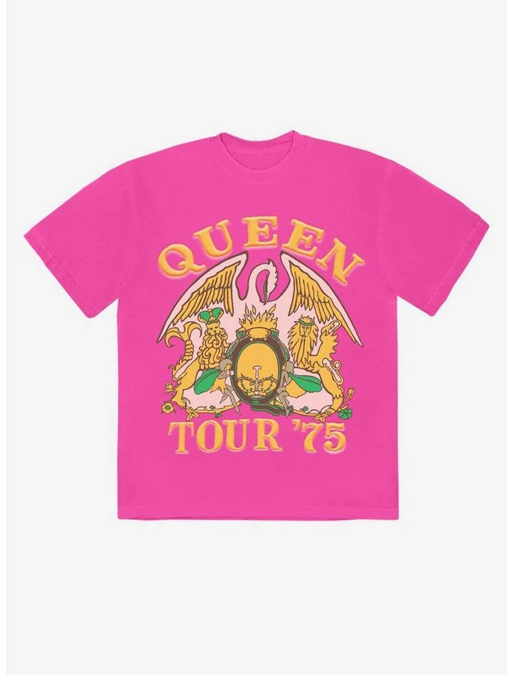 Flash Sale π― Queen Tour '75 Boyfriend Fit π§ Girls T-Shirt π 3 Flash Sale π― Queen Tour '75 Boyfriend Fit π§ Girls T-Shirt π