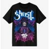Brand new 🤩 Ghost Papa Emeritus IV Bat Wings Boyfriend Fit 👧 Girls T-Shirt 🥰 -Cheap Music Tees Store 19818210 hi