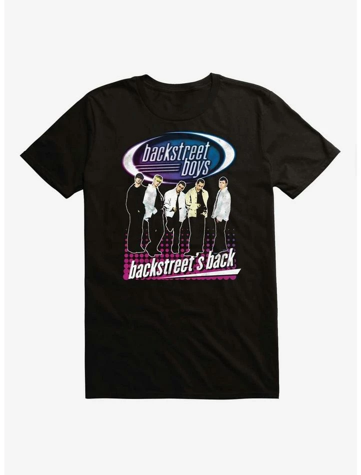 Budget 😍 Backstreet Boys Backstreets Back T-Shirt 🎁 3 Budget 😍 Backstreet Boys Backstreets Back T-Shirt 🎁