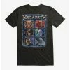 Promo 👍 Megadeth Album Art Grid T-Shirt ❤️