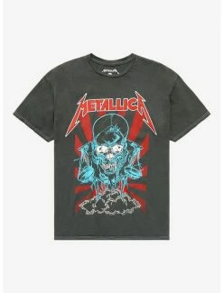 Discount 🌟 Metallica Blue Skull T-Shirt 😉