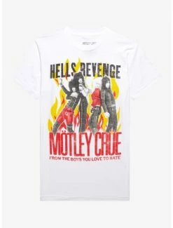 Cheap 😀 Motley Crue Hell's Revenge Poster T-Shirt 🤩