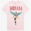 Cheapest 👍 Nirvana In Utero Pastel Boyfriend Fit 👧 Girls T-Shirt 🎁 -Cheap Music Tees Store 19883528 hi