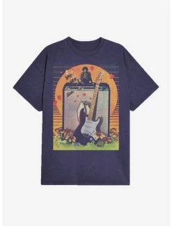 Flash Sale 🎁 Jimi Hendrix Guitar & Amp Boyfriend Fit 👧 Girls T-Shirt 😀