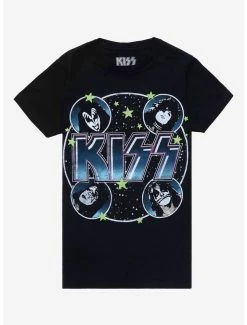 Wholesale 😍 KISS Stars Boyfriend Fit 👧 Girls T-Shirt ⭐